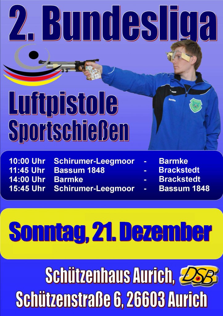 Plakat BL Heimwettkampf 2014