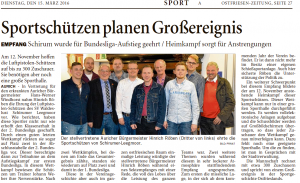 Ostfriesen-Zeitung 15.03.2016