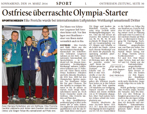Ostfriesen-Zeitung 19.03.2016
